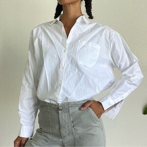 SEZANE white Max shirt-size small/eu38
